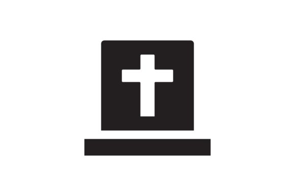 Christian Tombstone Icon: Graphics & Icons Review