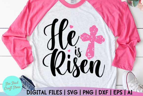 He Is Risen Graphics for Easter Christian Crafts