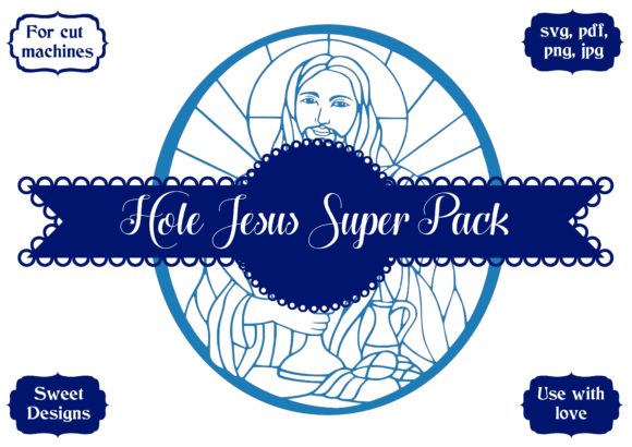 Hole Jesus Super Pack: Graphics for Crafts Review