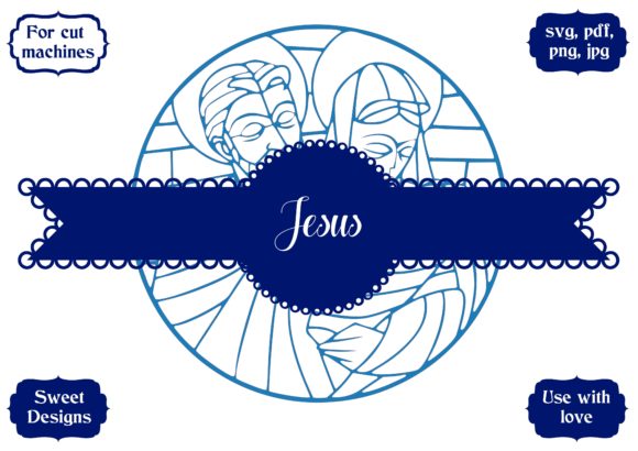 Jesus Family Book Marker: Graphics for Faith Crafts