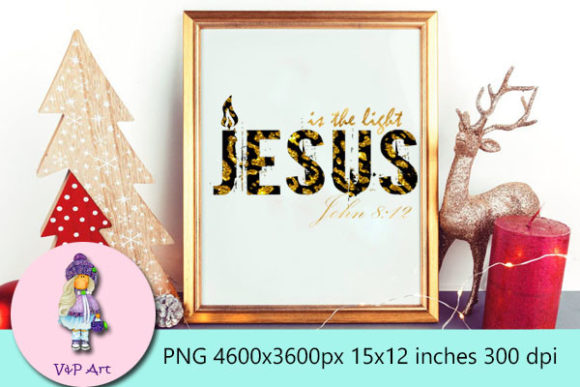 Jesus is the Light Graphics & Print Templates Review