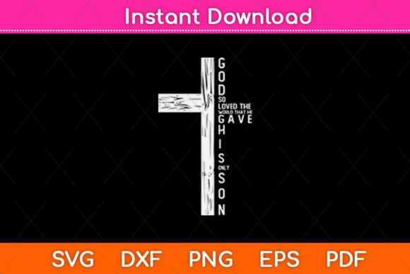 John 316 Christian Cross Bible Svg Review
