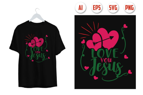 Love You Jesus: Graphics & Print Templates Review