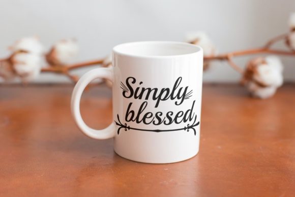 Simply Blessed Christian Quotes: Graphics for Crafts