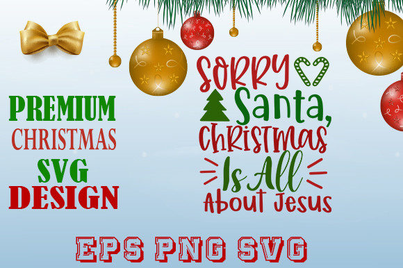 SORRY SANTA Graphics: Faith Print Templates
